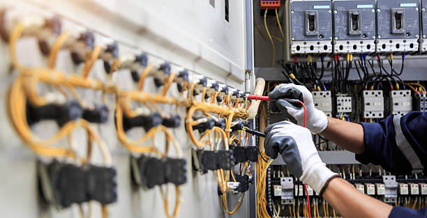 Professional Electrician technician working in Highland County County, VA